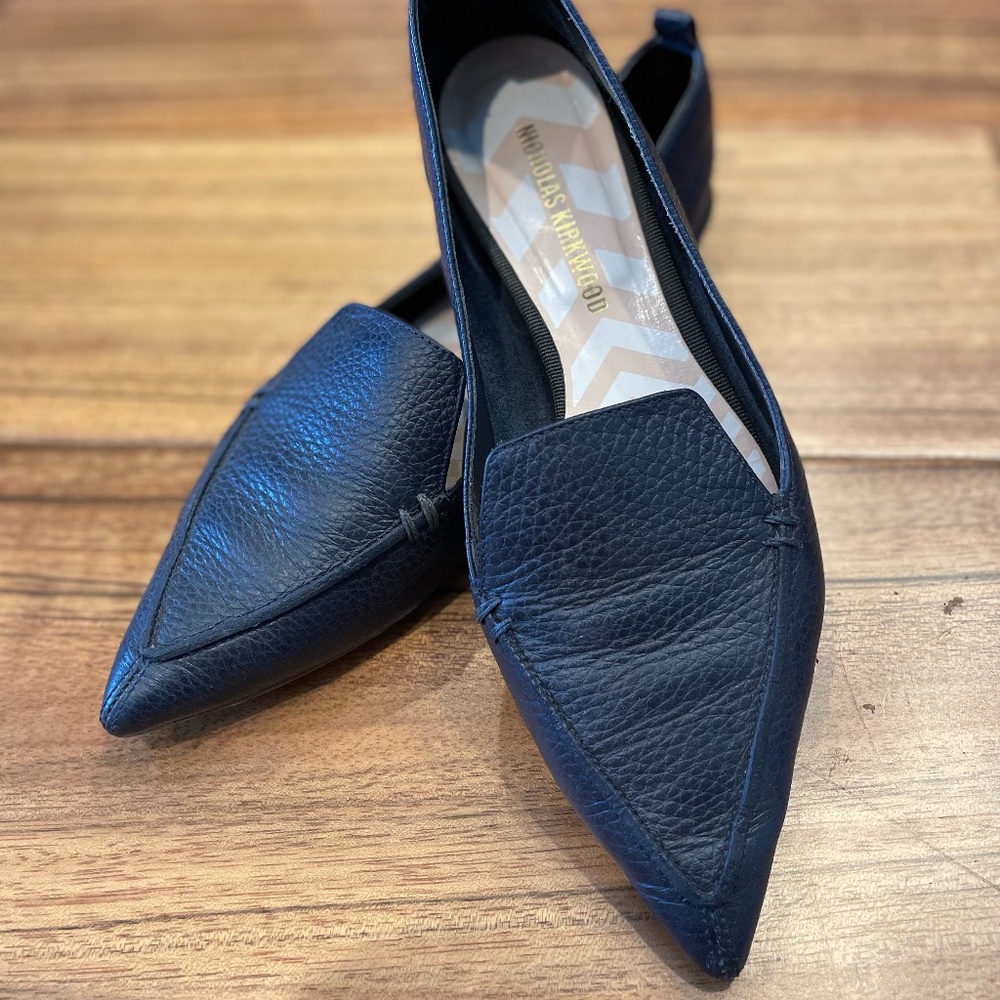 Nicholas Kirkwood Slip on Loafer Navy